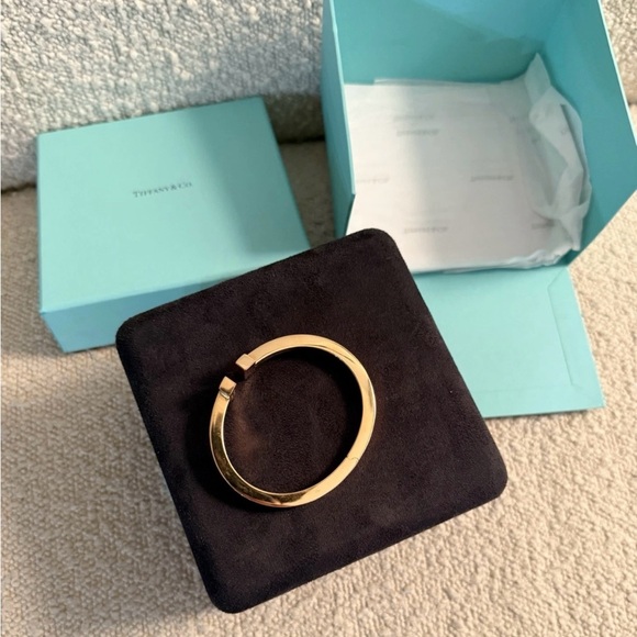 Tiffany T Square Bracelet in Rose Gold [Medium] - Picture 1 of 11